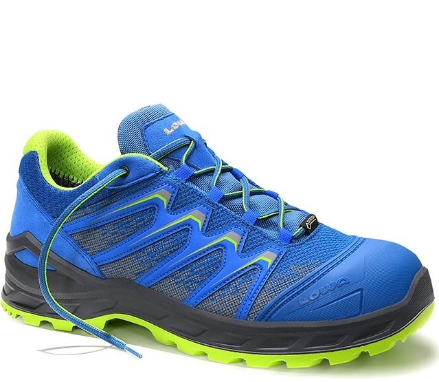 Lowa Larrox 5426 Work GTX Blue Lo Halbschuhe S3 CI HI HRO SRC