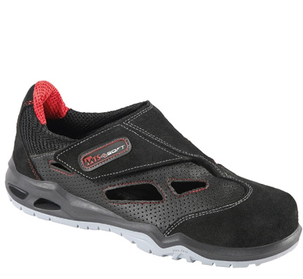 jets1p45819 MTS Jet Flex 45819 Sandalen S1P schwarz-grau