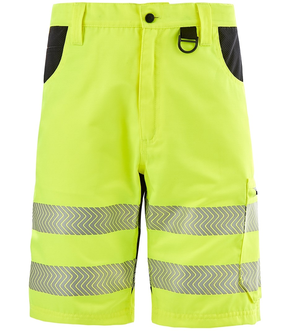 4 Protect PATERSON 3846 Warnschutz-Shorts leuchtgelb