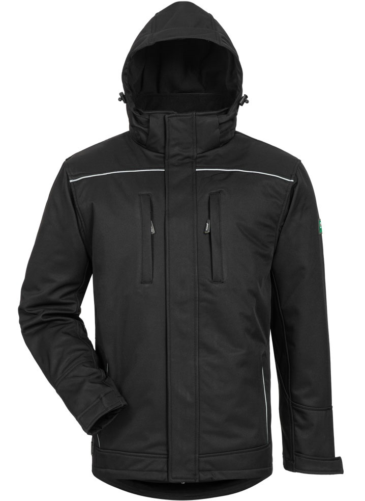 elysee 20043 IKAROS Winter-Softshelljacke schwarz