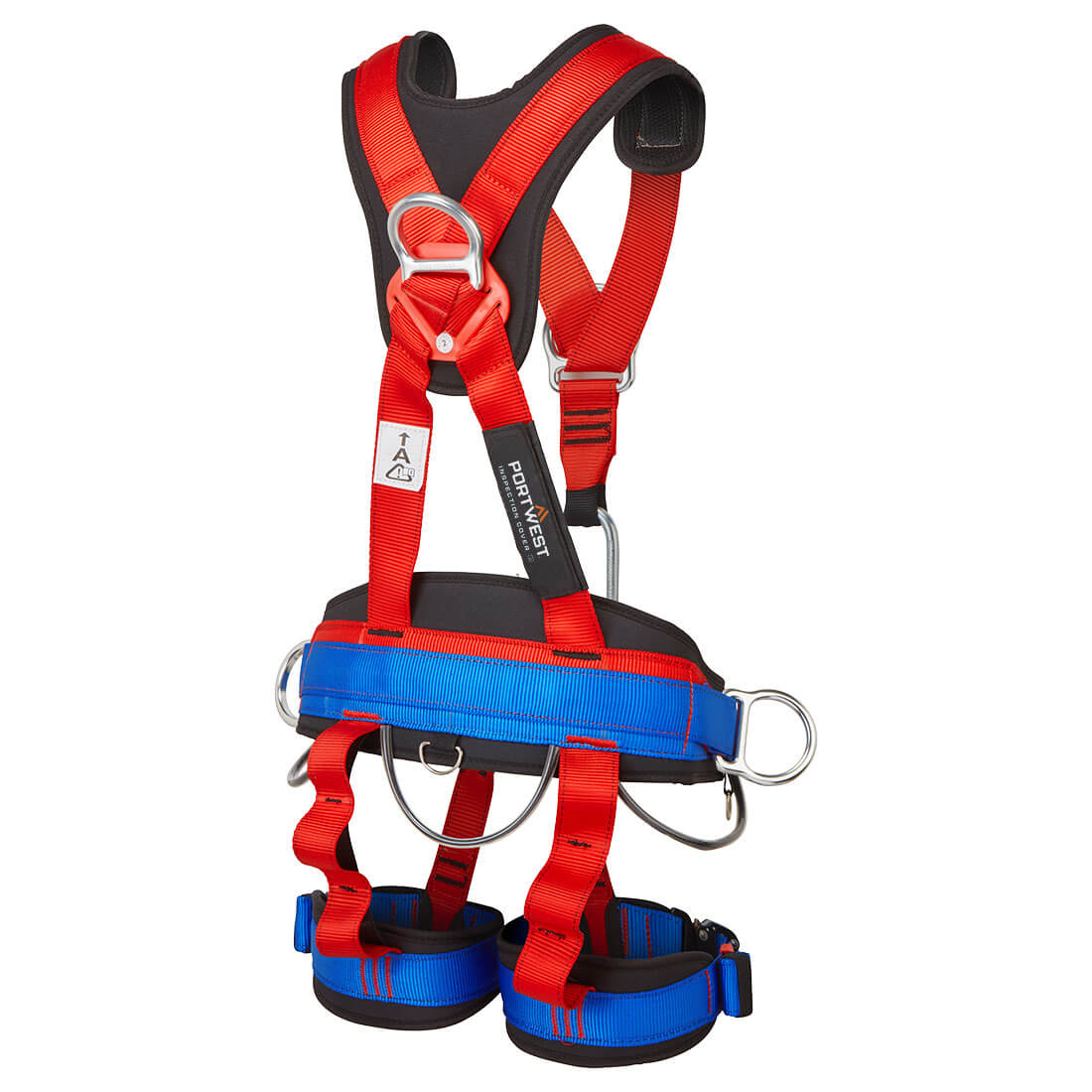 Portwest FP19 - Portwest 4 point harness Comfort Plus Red