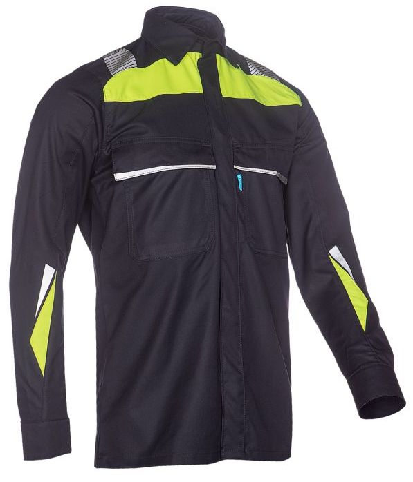 Sio2 Shirt Sioen Rufford 076VA2PIC Shirt with arc fault protection | navy-light ...