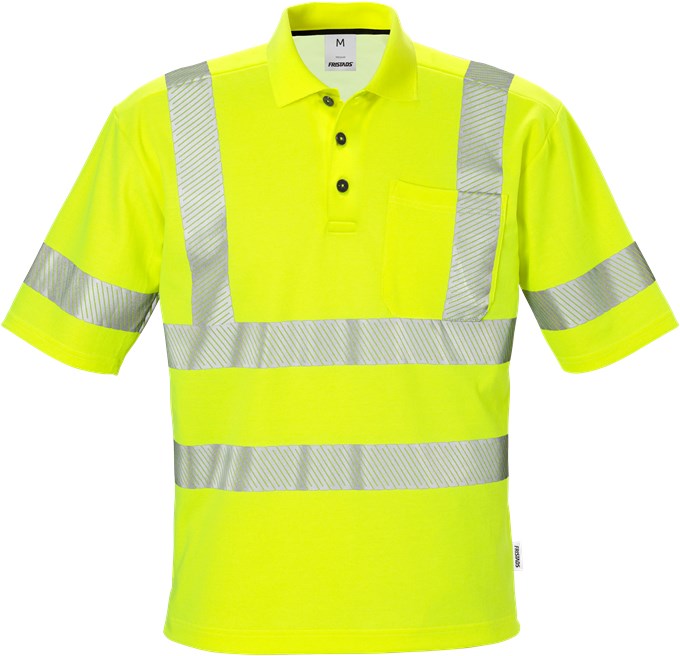 b2f2881d54b6160ef82917ff600923f8 Fristads 100972 High Vis high visibility polo shirt 746 PHV
