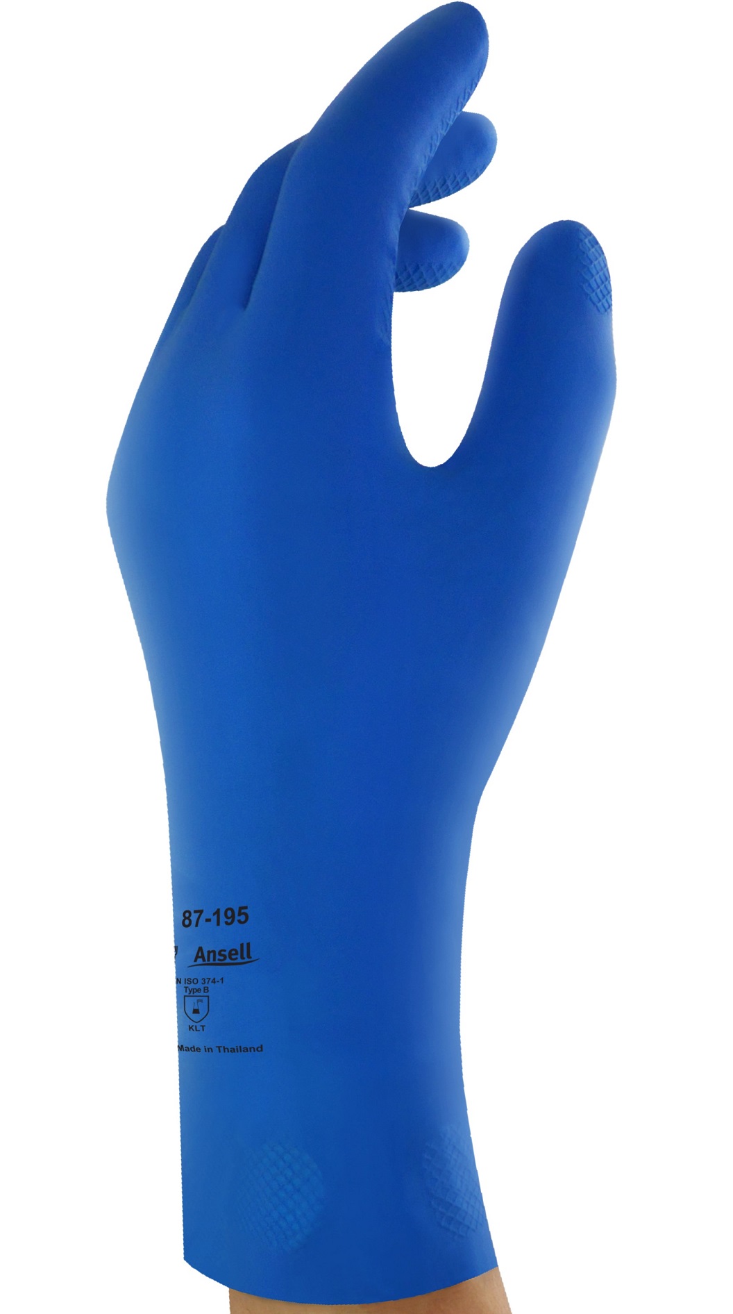 Ansell AlphaTec 87-195 Latex-Chemikalienschutzhandschuhe