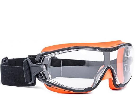9595166-1 Infield Defendor 9595166 Vollsichtbrille orange klar