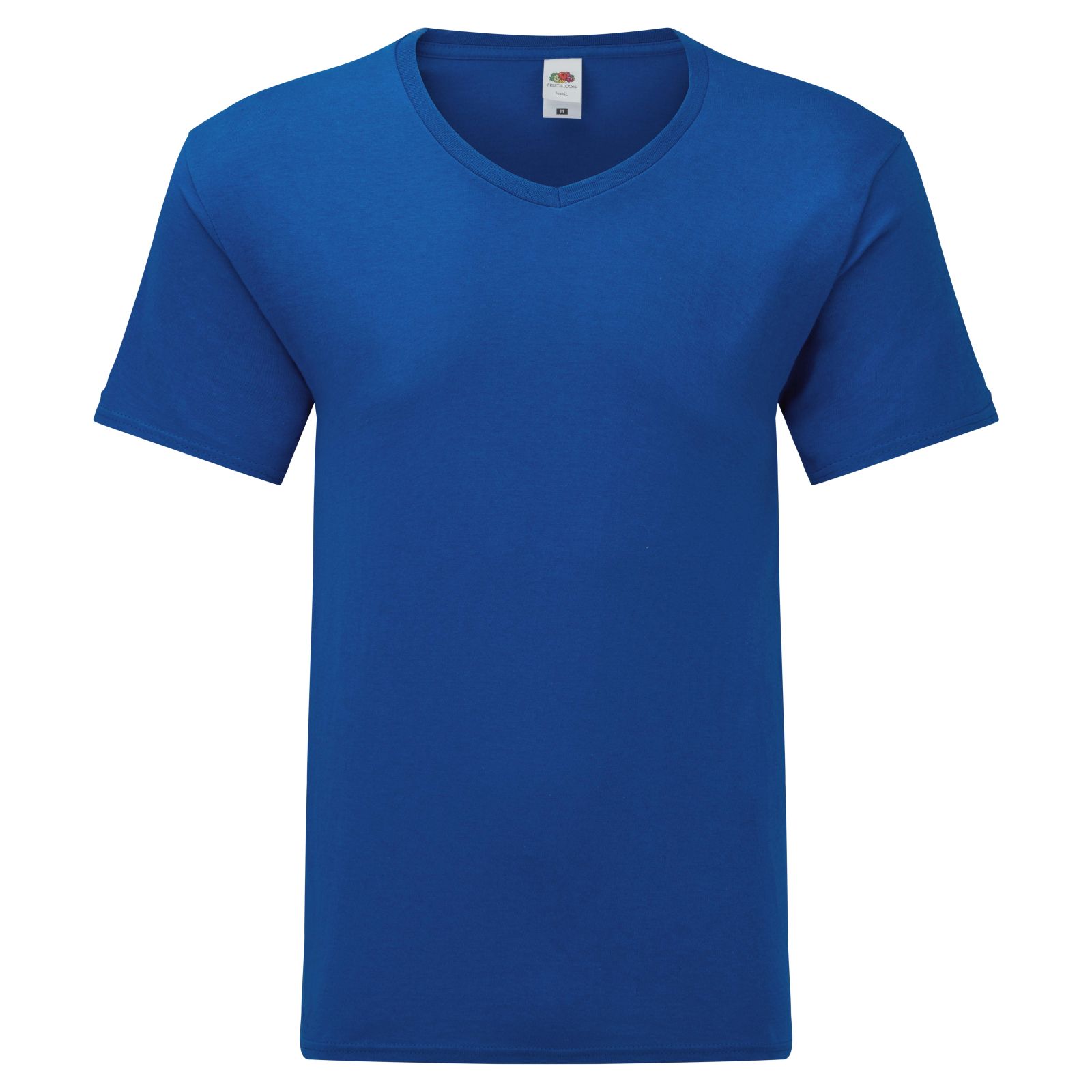 61-442-0-51_front Fruit of The Loom Iconic 150 V Neck T in 5 Farben