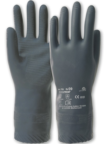 KCL Camapren 720 Chloroprene Latex Chemical Protective Gloves