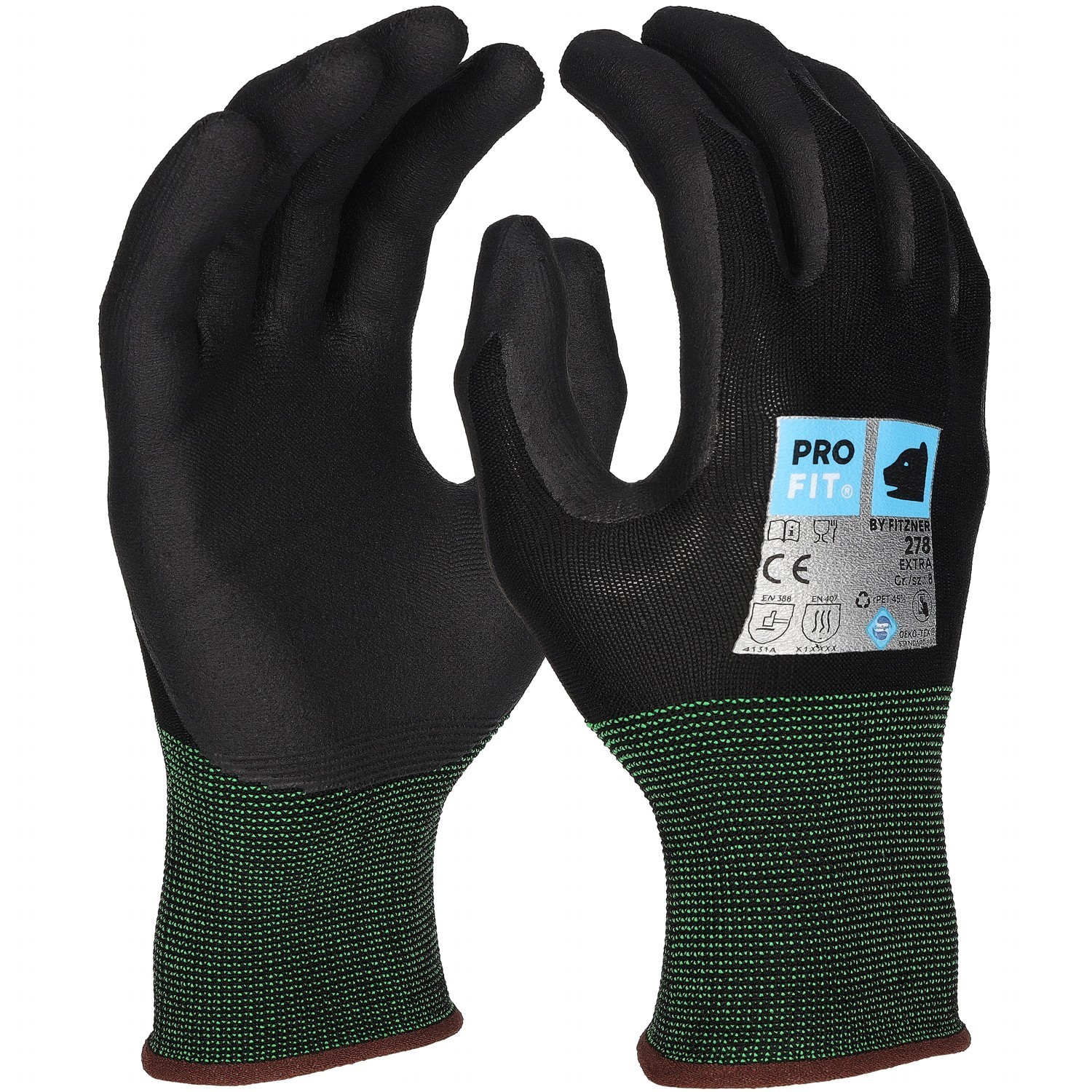 Pro-Fit 278 Nitrilschaum-Handschuhe lebensmittelgeeignet