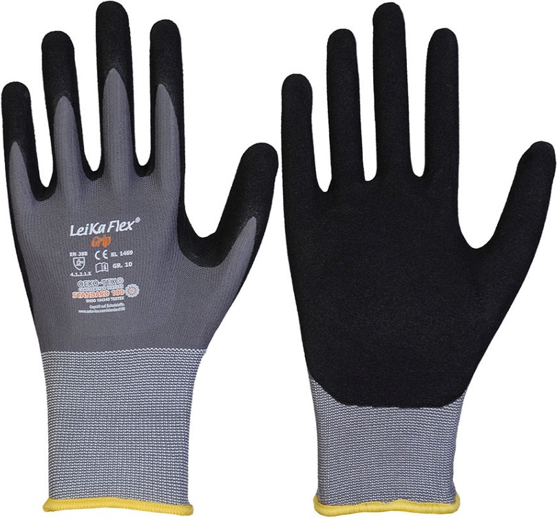 LeiKaFlex 1469 Grip Nitril-Schutzhandschuhe