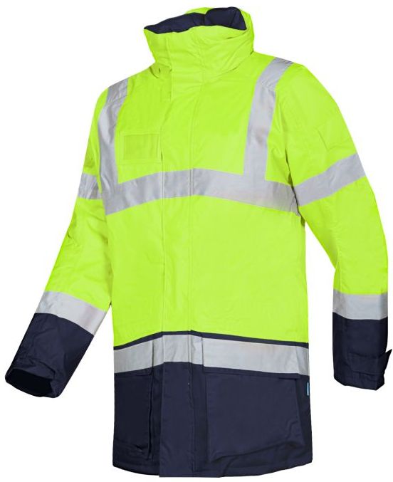 Sioen Lightflash 313AN2ES3 Warning protection winter rain parka