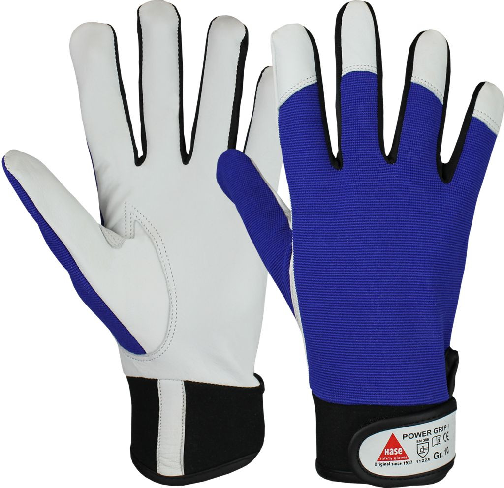 Hare 402003 Power Grip I sheep nappa leather protective gloves
