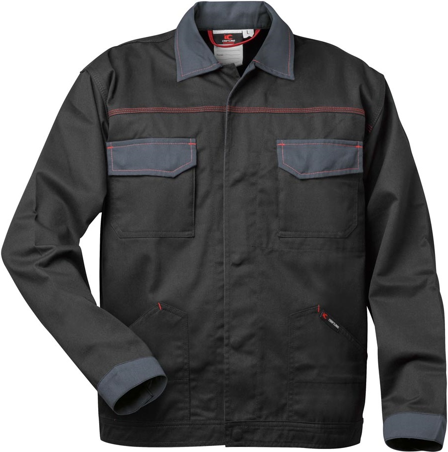 Craftland 22451 LOKEREN Bundjacke schwarz-grau