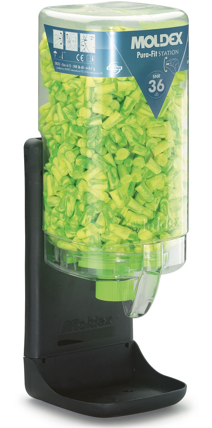 MOLDEX Earplugs Pura-Fit in MoldexStation á 500 pairs 7750