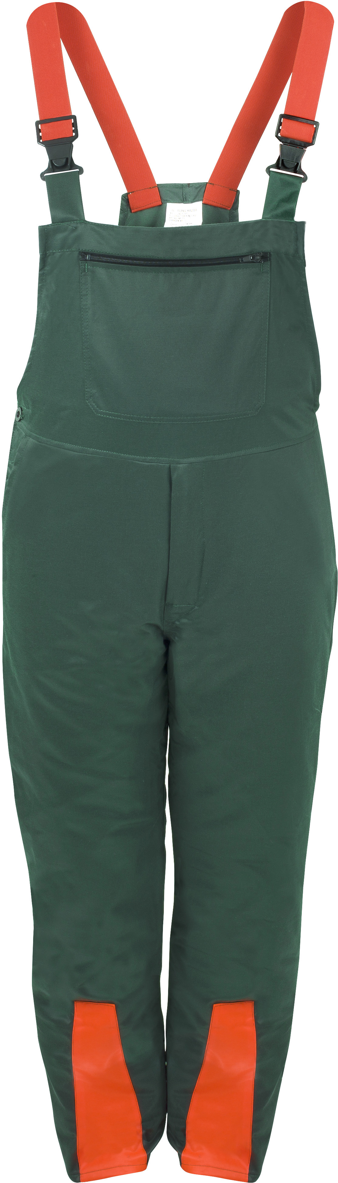 Prevent FH Waldarbeiter-Latzhose grün-orange