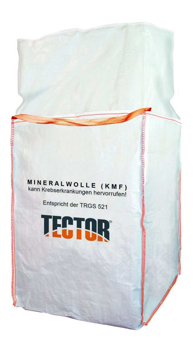 Tector 8467 Big Bag Mineralwolle  90 x 90 x 120 cm mit Aufdruck