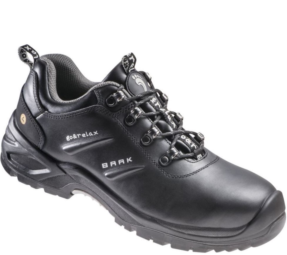 harris Baak 7214-N Harris Halbschuhe S3 SRC ESD Weite 11 schwarz