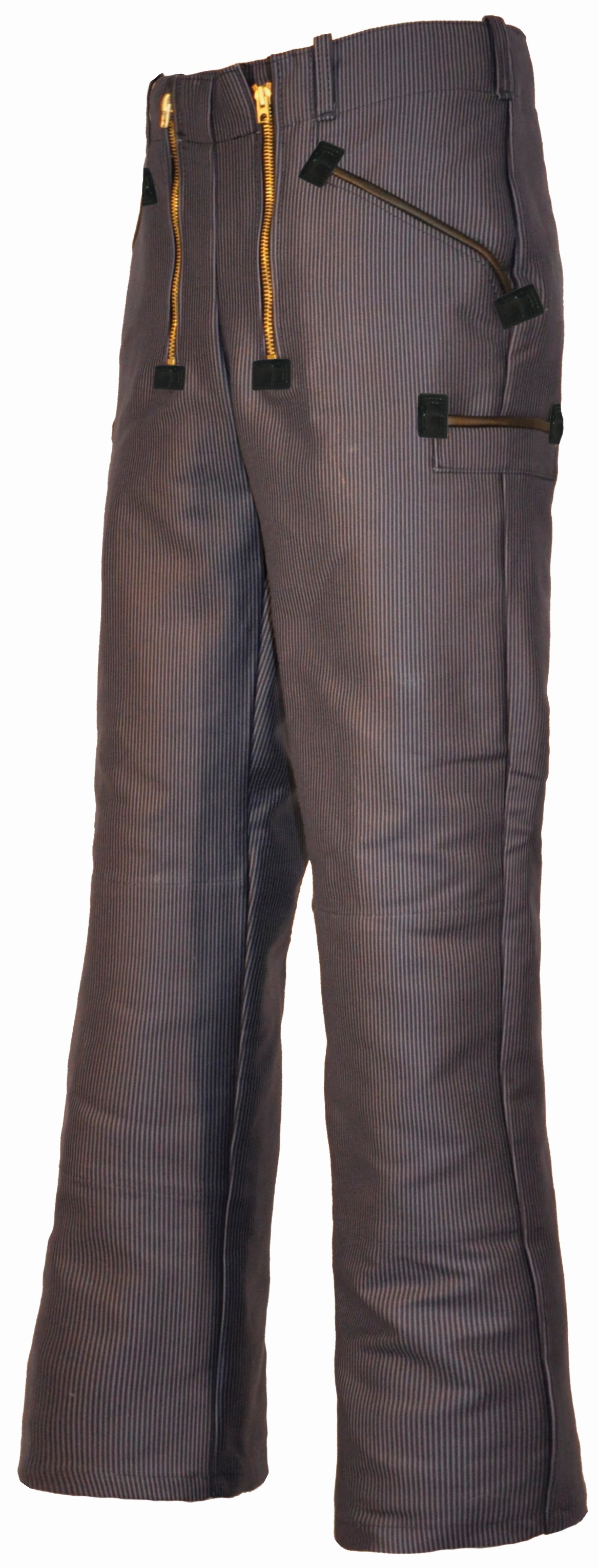 eiko101nOpa3CjpF7n6 Eiko Mosel Doppelpilot-Schlagzunfthose 60cm dunkelgrau