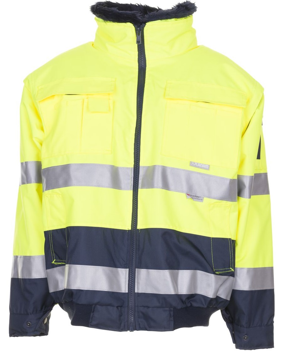 Planam warning weather protection comfort jacket