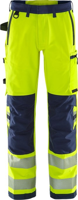 fr1QrCnBCuugFLm0 Fristads 134189 High Vis Green high-visibility stretch pants 2645 GSTP