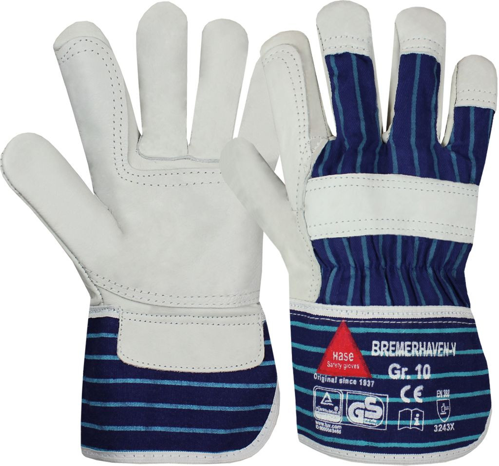 asset0000000008201912102210 Hase 291200 Bremerhaven V Rindnarbenleder-Schutzhandschuhe