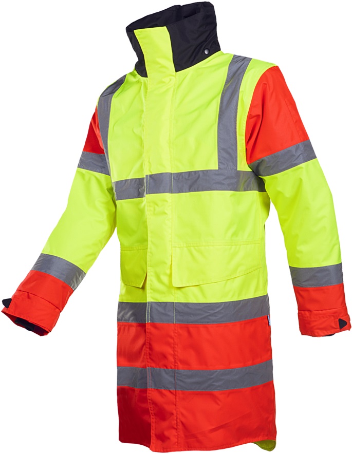 Sioen Thoras 428AA2EU1 warning rain parka
