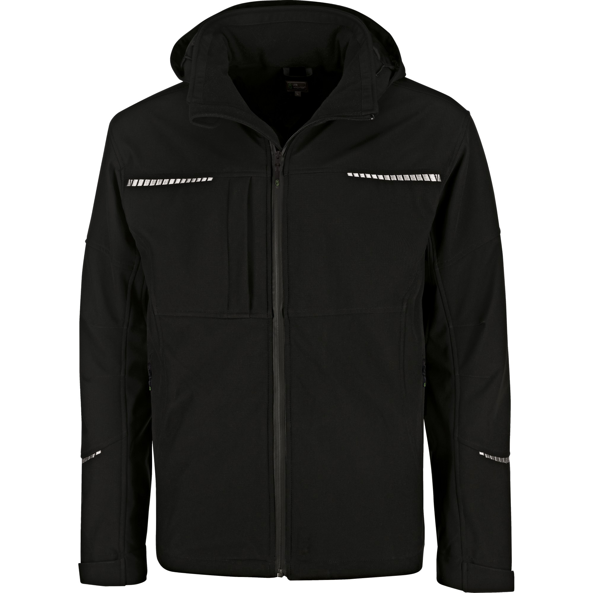 CAI Leibwächter Casual Line CAI Winter Softshell-Jacke schwarz