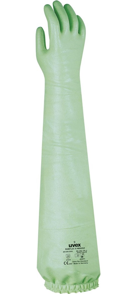 uvex rubiflex S NB 80 SZ Chemical protection gloves 60191