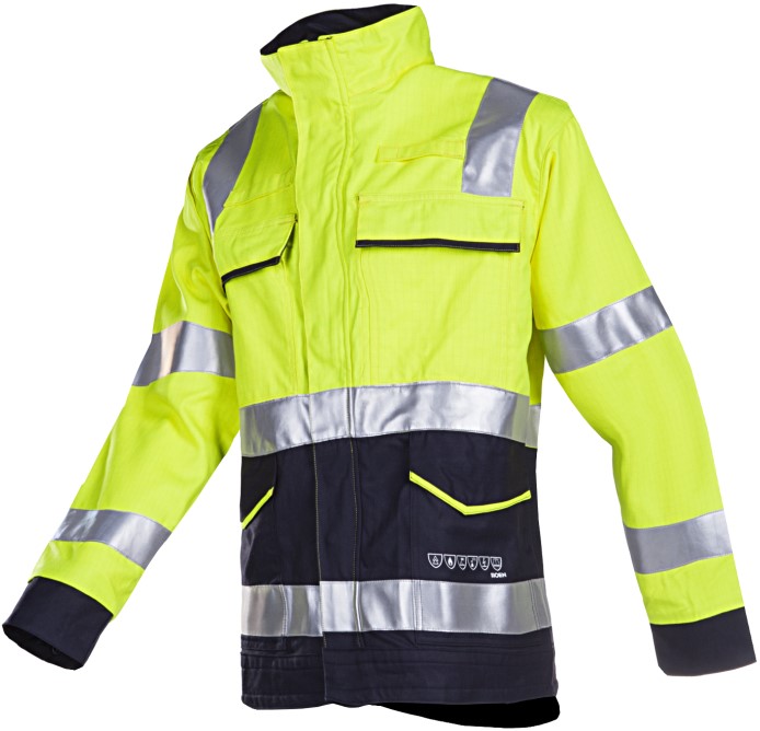 Sioen Reggio 020VA2PF9 ECO Warnschutz-Jacke mit Störlichtbogenschutz