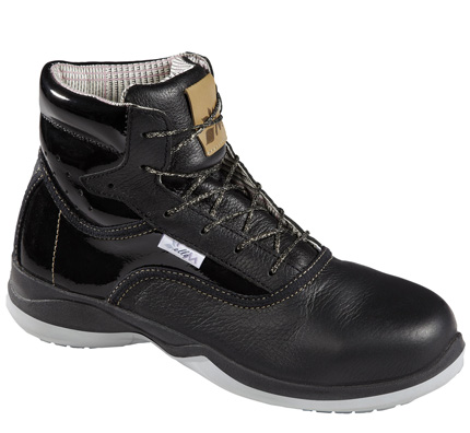 MTS Glam Flex 50806 Damen Schnürstiefel S3 schwarz