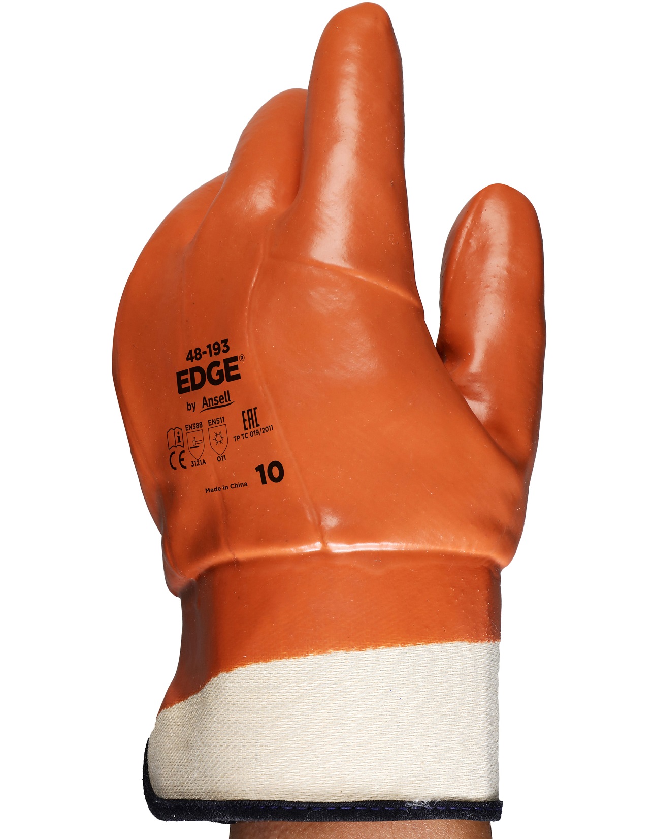 48-193 Ansell Edge 48-193 PVC assembly gloves