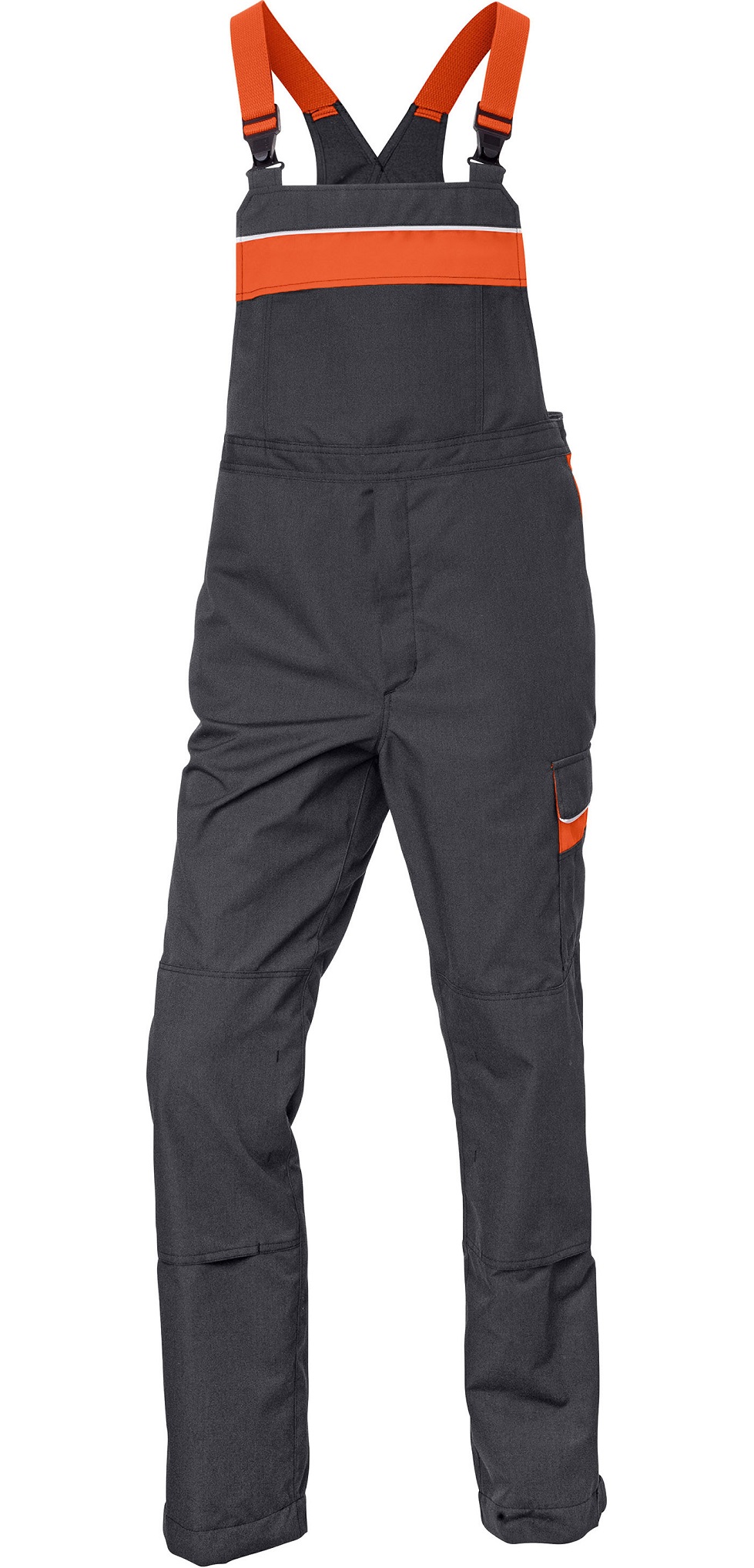 3358_8313-9838_5 Kübler Kermel Top 3358 8313 Multinorm dungarees dark grey orange