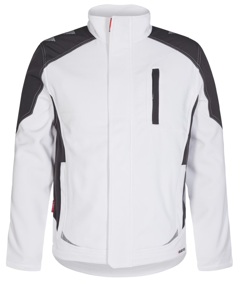 weiß-anthrazit grau