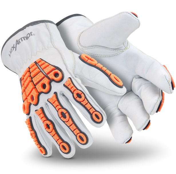 HexArmor Chrome SLT 4060 Hitze-Stoß-Schnittschutzhandschuhe Level E