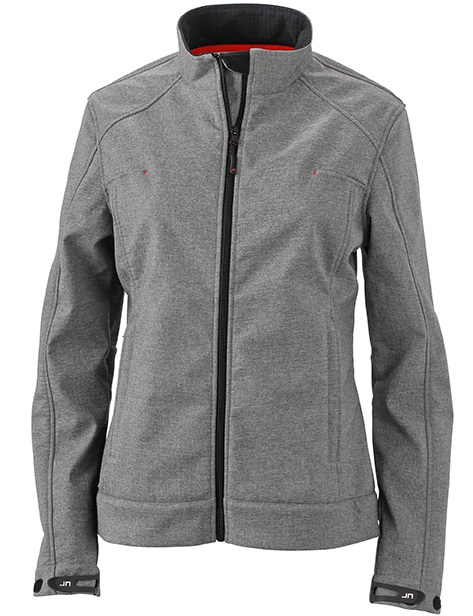 James & Nicholson JN1087 Damen Melange Softshelljacke in 2 Farben