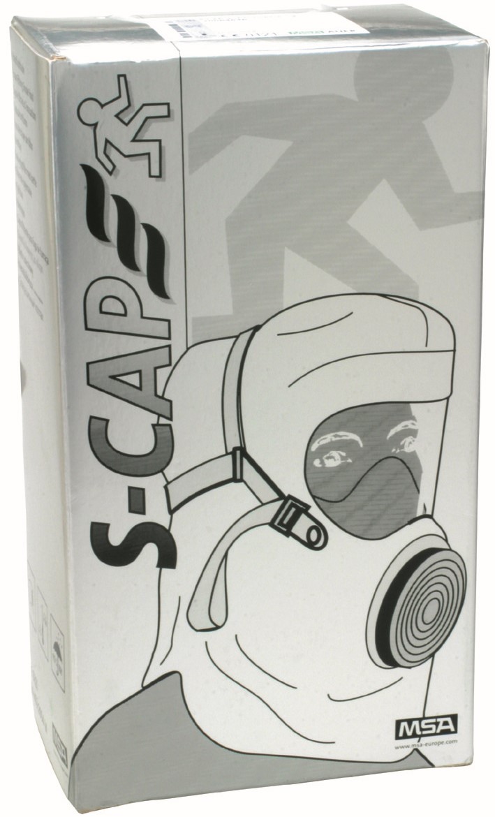 S-CAP_in-firemen-pack_10064646 MSA Auer Brandfluchthaube S-CAP in Feuerwehrverpackung (3 Stück) 10064646