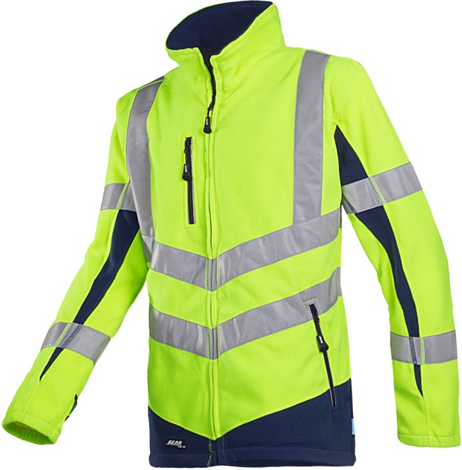 Sioen Senic 711ZA2T01 Warning protection fleece jacket