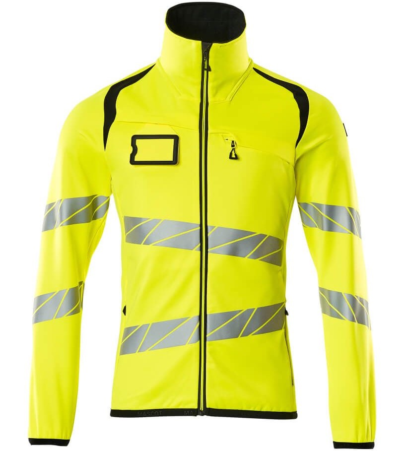 Mascot ACCELERATE SAFE 19103-315 Warnschutz-Fleecepullover mit Reißverschluss