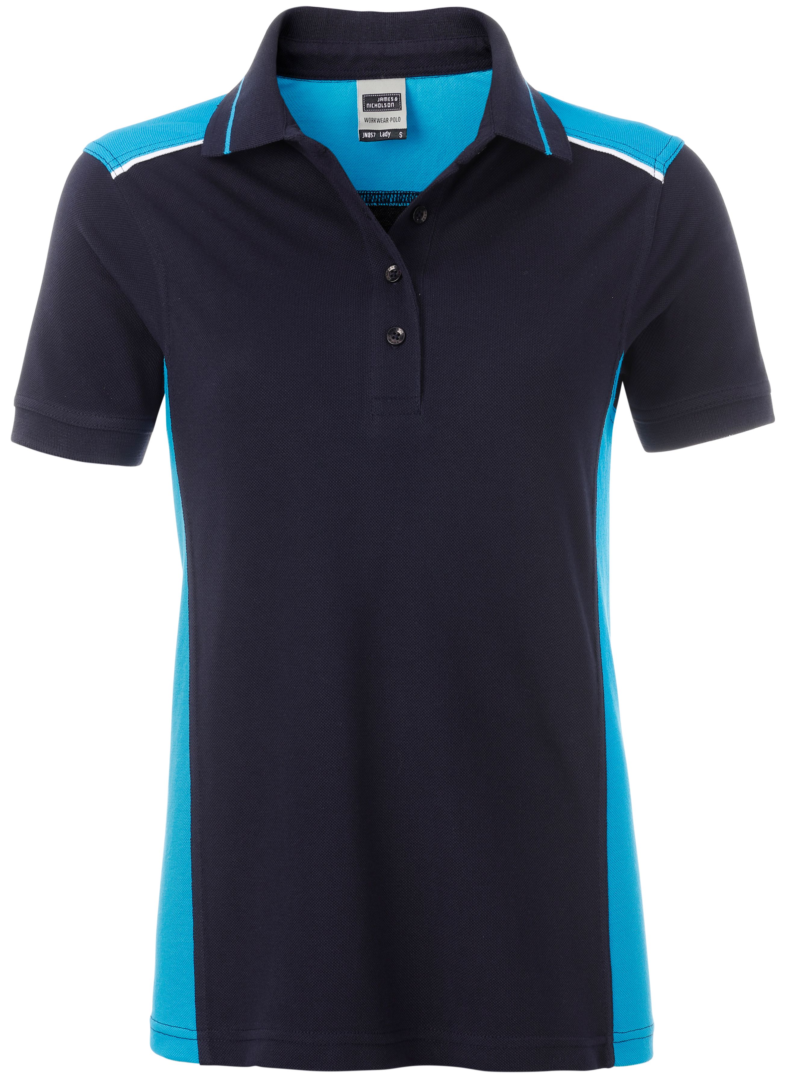 James & Nicholson JN857 Workwear Ladies Polo Shirt Level 2 in 8 Colors
