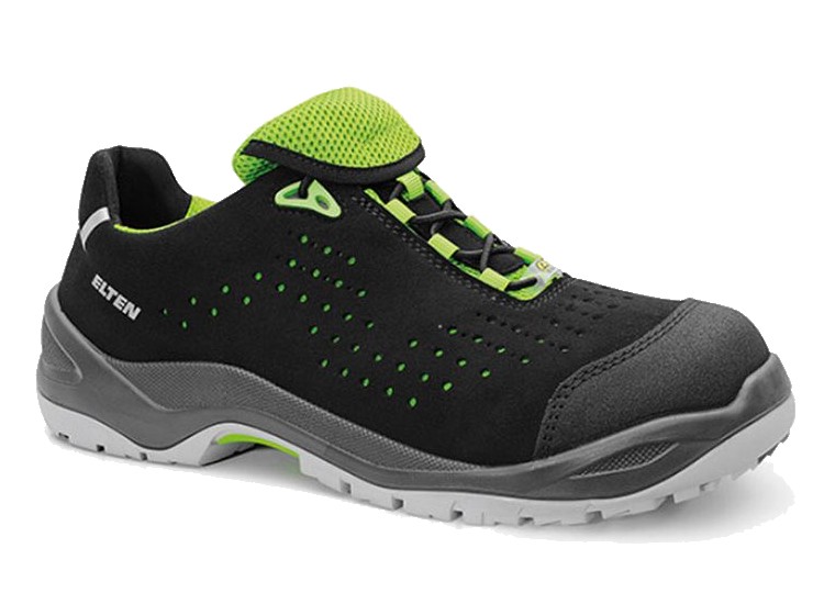 Elten Impulse green Low 722551 Low shoes ESD S1P black/green