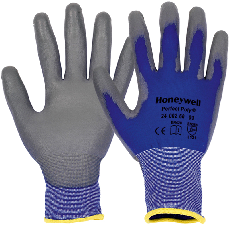 Honeywell 2400260 Perfect Poly Skin Strickhandschuhe mit PU-Beschichtung