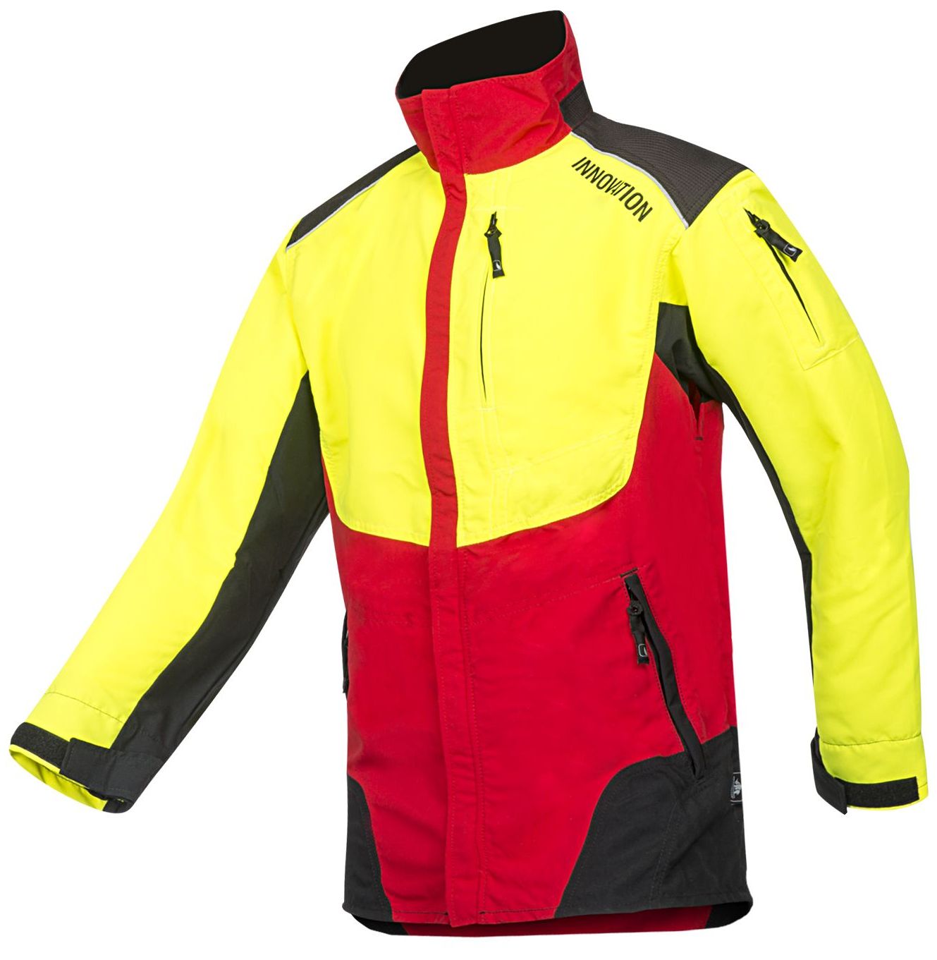 1SLW_830___SIL SIP Protection W-AIR 1SLW Arbeitsjacke gelb-rot