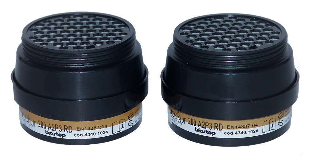 422394_a Ekastu Kombinationsfilter 200 A2-P3R D (4 Stück)