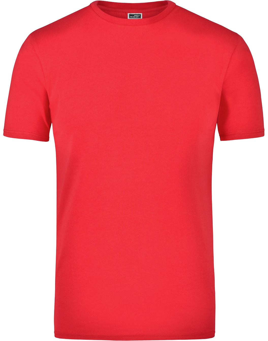 JN055_red James & Nicholson JN055 Elastic T-Shirt in 8 Farben