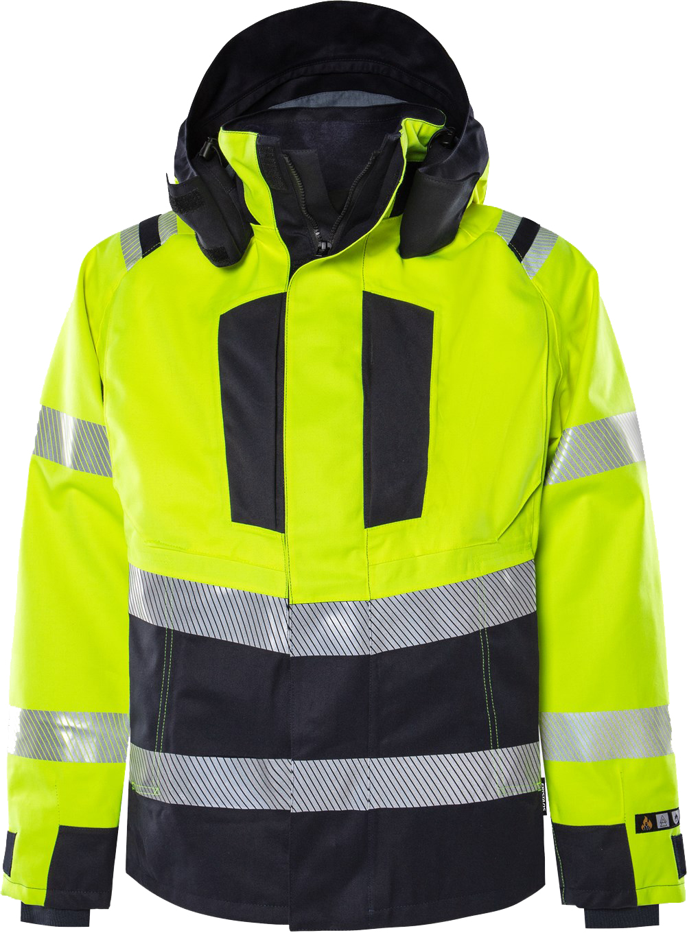bbb0c9f490cdcce66edf72aeb43e5be3 Fristads 134416 Flamestat High Vis Airtech® jacket cl.3 4525 ATHR