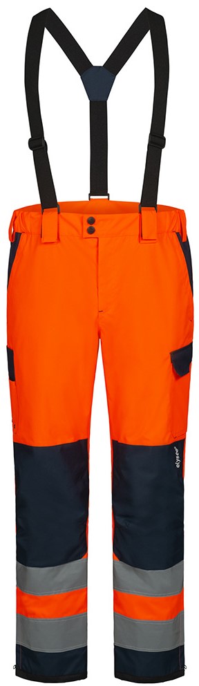 elysee 23717 BJARKI Warnschutz-Bundhose leuchtorange-marine