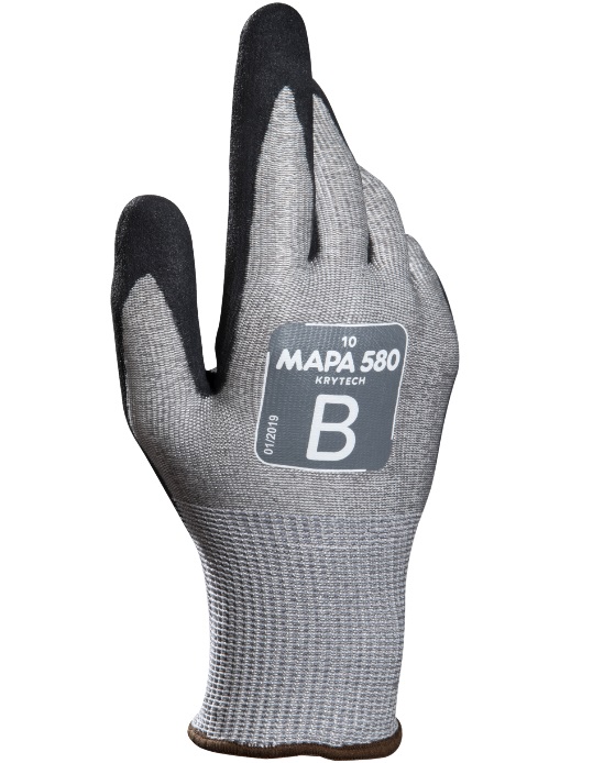 KryTech580 Mapa KryTech 580 Nitril-Schnittschutzhandschuhe Level B
