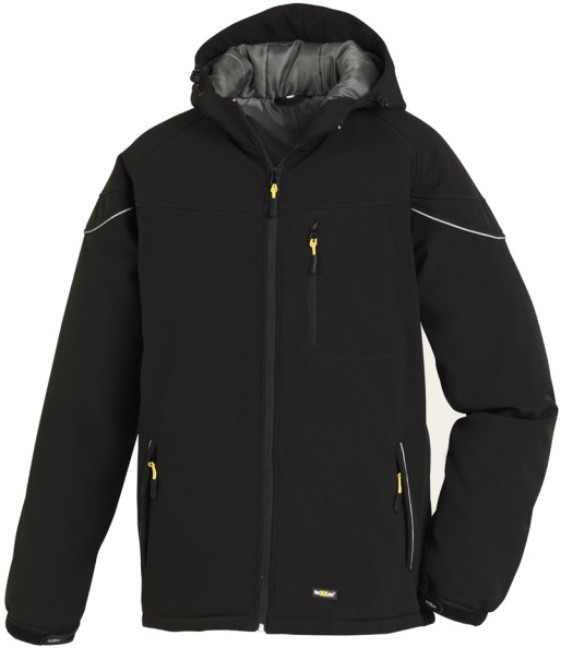 texxor 4138 Winter-Softshell-Jacke Vail schwarz