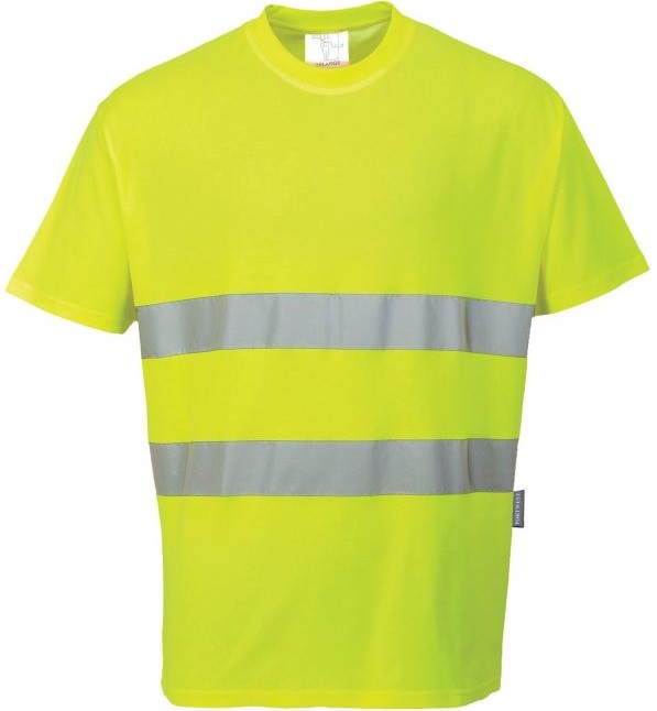 s172yer-b1-2 Portwest S172 Baumwoll- Comfort-T-Shirt