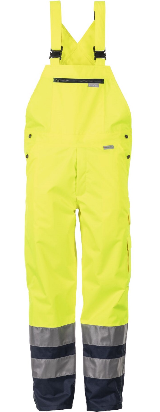 Planam warning protection rain dungarees