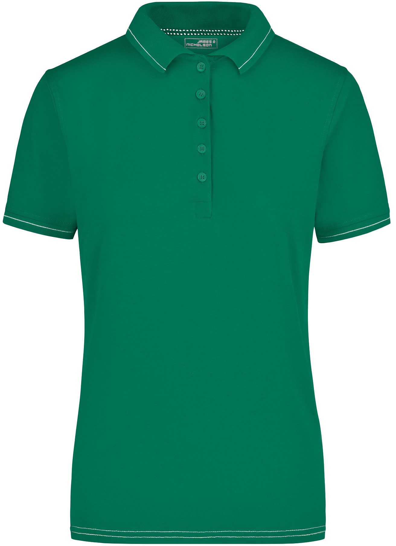 James & Nicholson JN568 Ladies Elastic Polo-Shirt in 10 Colors
